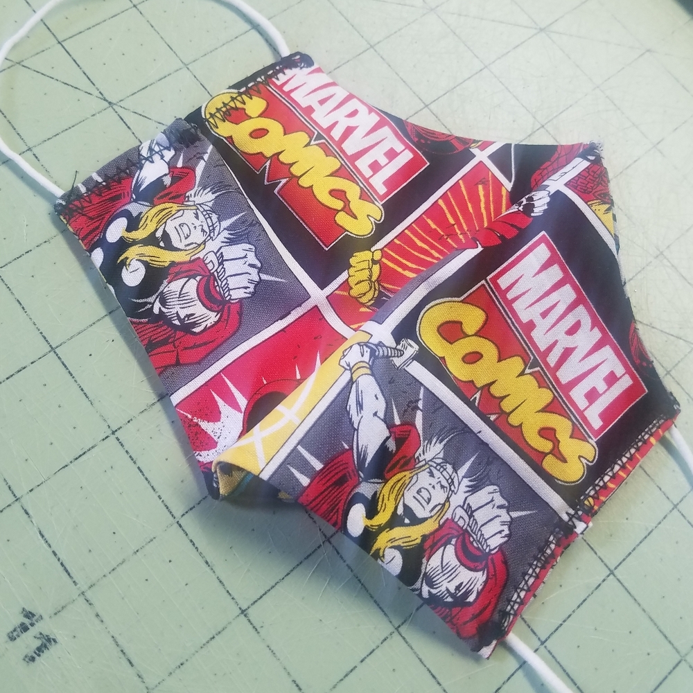 2 in one marvel comics productive mask - Picture 7 of 7
